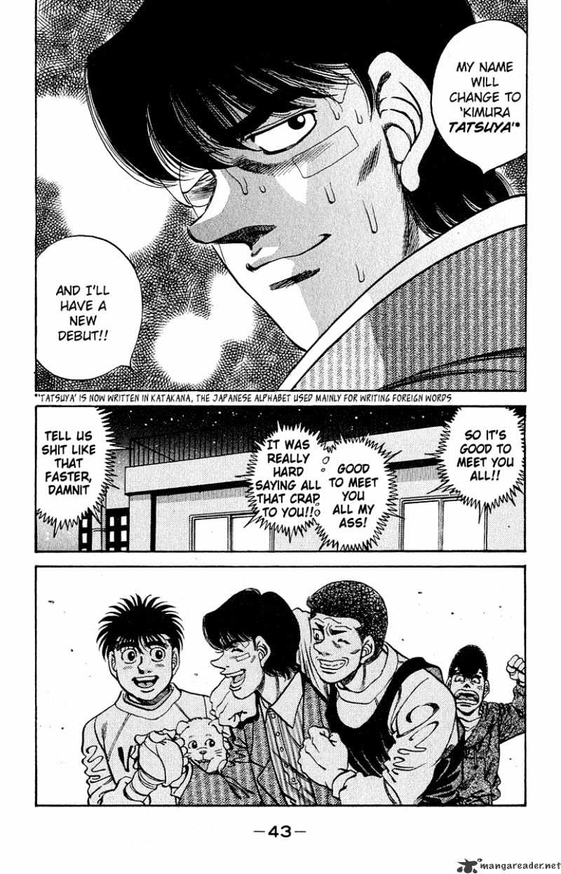 Hajime no Ippo: Fighting Spirit, Chapter 289 image 19
